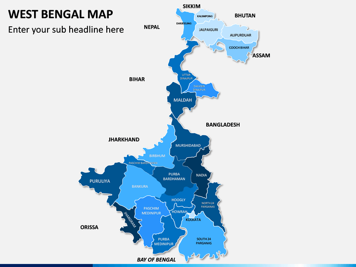পশ্চিমবঙ্গের মানচিত্র